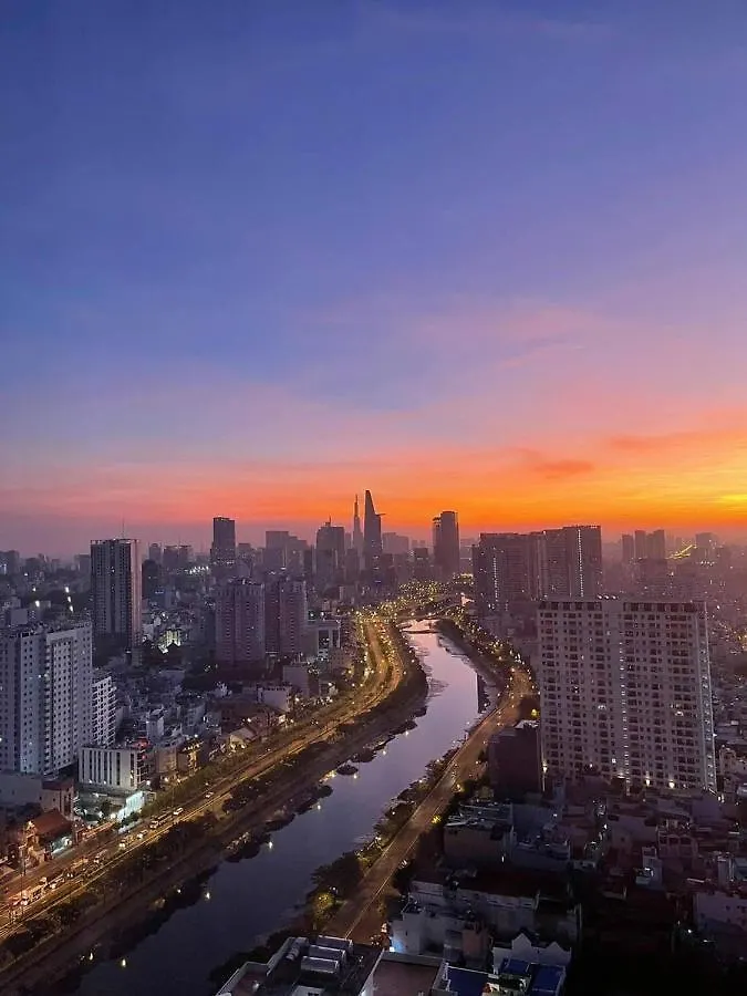 הו צ'י מין סיטי Best View River - River Gate Apartment וייטנאם