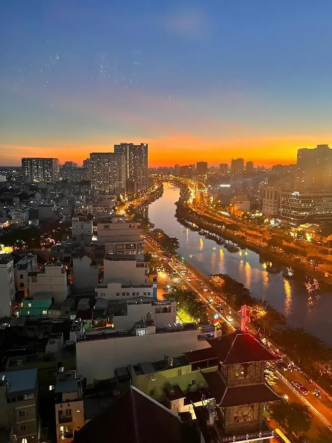 הו צ'י מין סיטי Best View River - River Gate Apartment