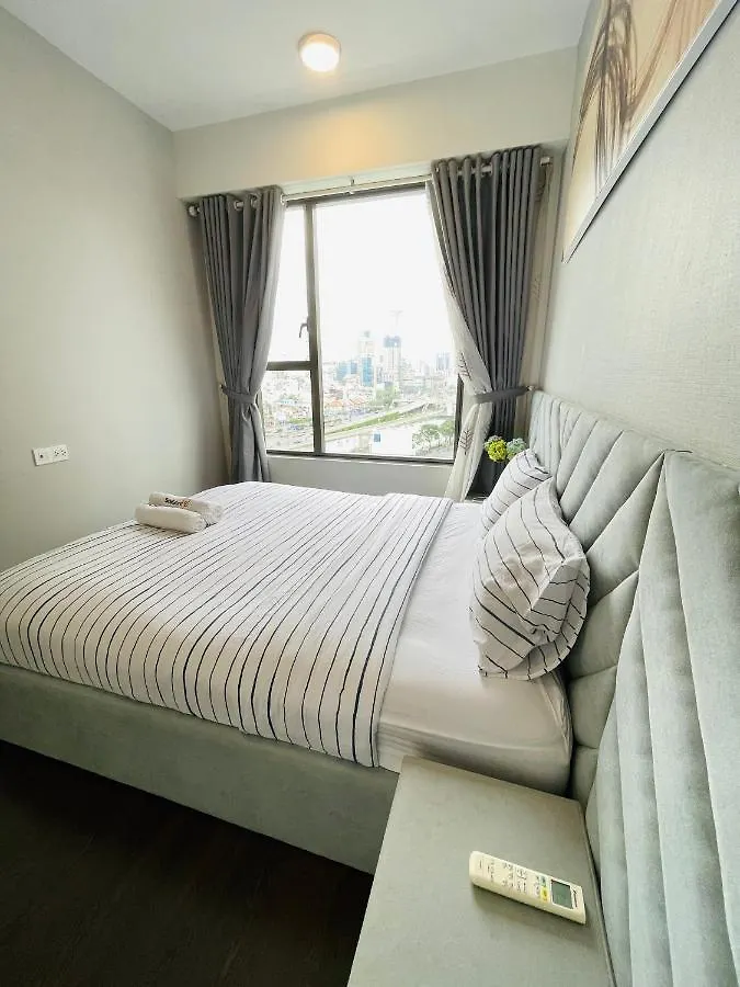 הו צ'י מין סיטי Best View River - River Gate Apartment